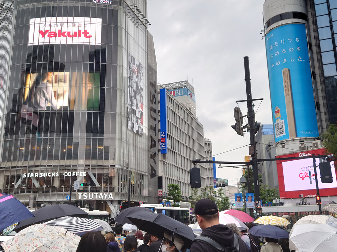 Rainy day in Shibuya